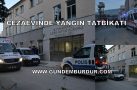 BURDUR CEZAEVİNDE YANGIN TATBİKATI