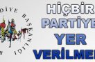 Hiçbir siyasi partiye stant verilmedi