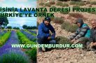 LAVANTA DERESİ PROJESİ TÜRKİYE’YE ÖRNEK OLUYOR