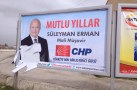 ERMAN’IN AFİŞLERİNE SALDIRI