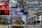 AFGAN UYRUKLU İŞÇİ İŞ KAZASINDA AĞIR YARALANDI (TIKLA İZLE)